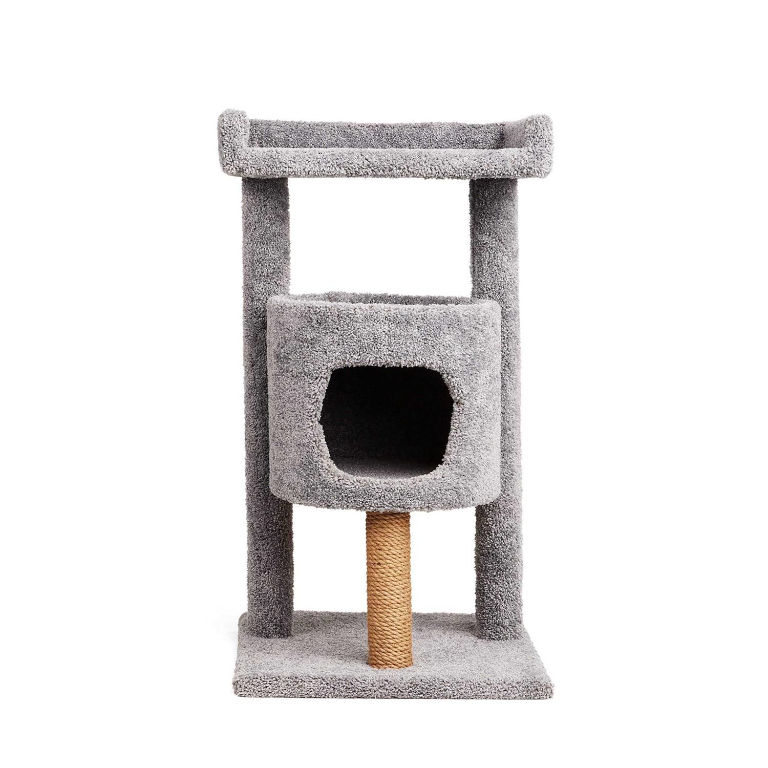 EveryYay Lookout Loft Cat Tree with Carpet Diner and Condo - Pet Supplies online store