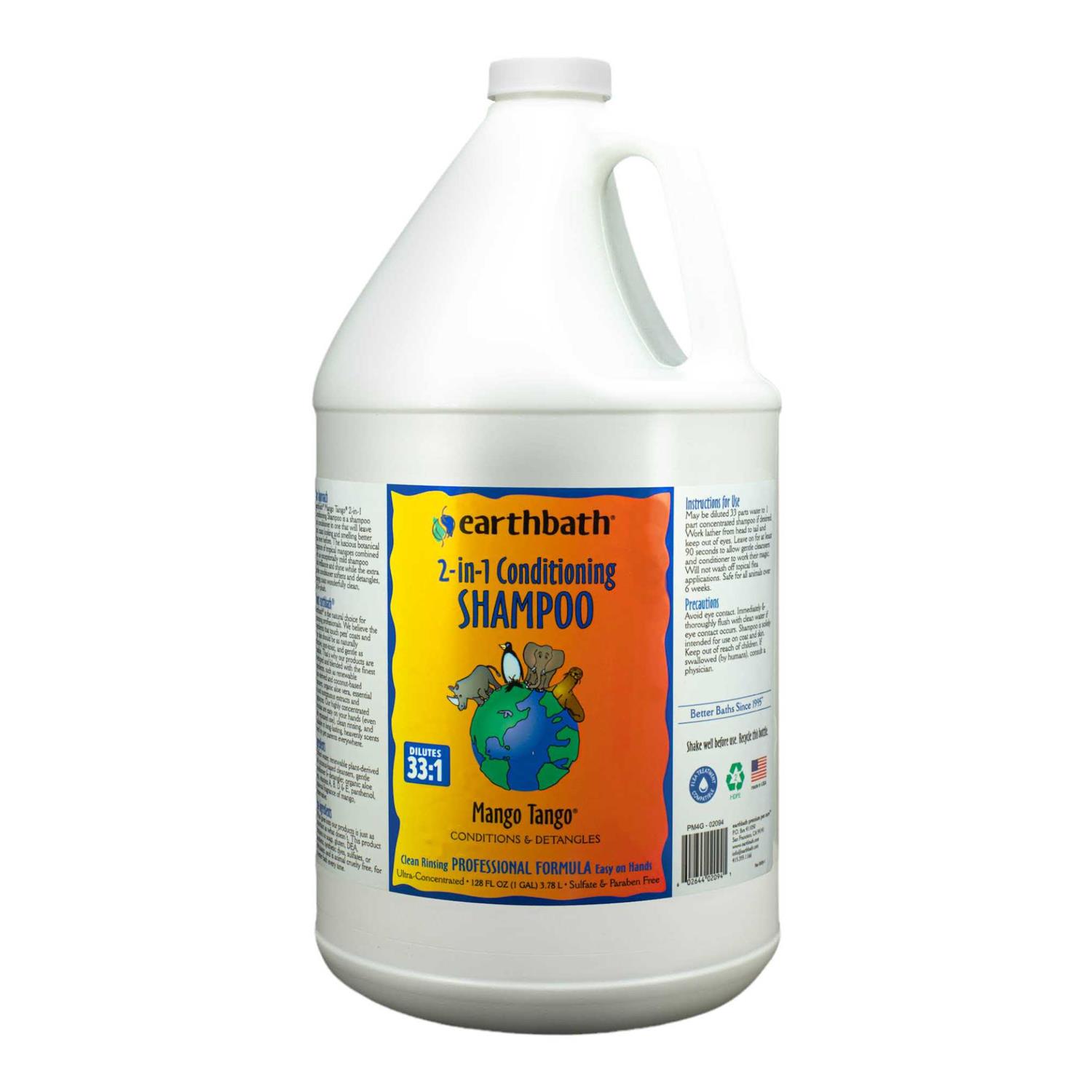 Earthbath Mango Tango 2-in-1 Conditioning Shampoo - Pet Supplies online store