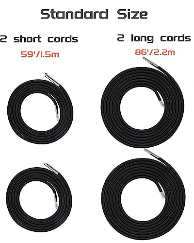 Zero Gravity Chair Replacement Cord, Universal Replacement Laces Elastic Repair Kit for Lounge Chair,Outdoor Recliners, Anti Gravity Chair and Bungee Chairs