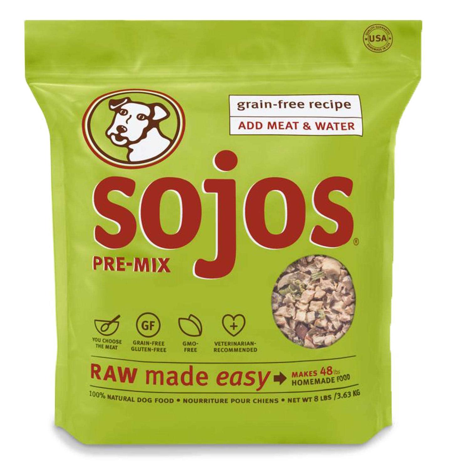 Sojos Mix-A-Meal Fruit & Veggie Pre-Mix Grain-Free Dog Food - Pet Supplies online store
