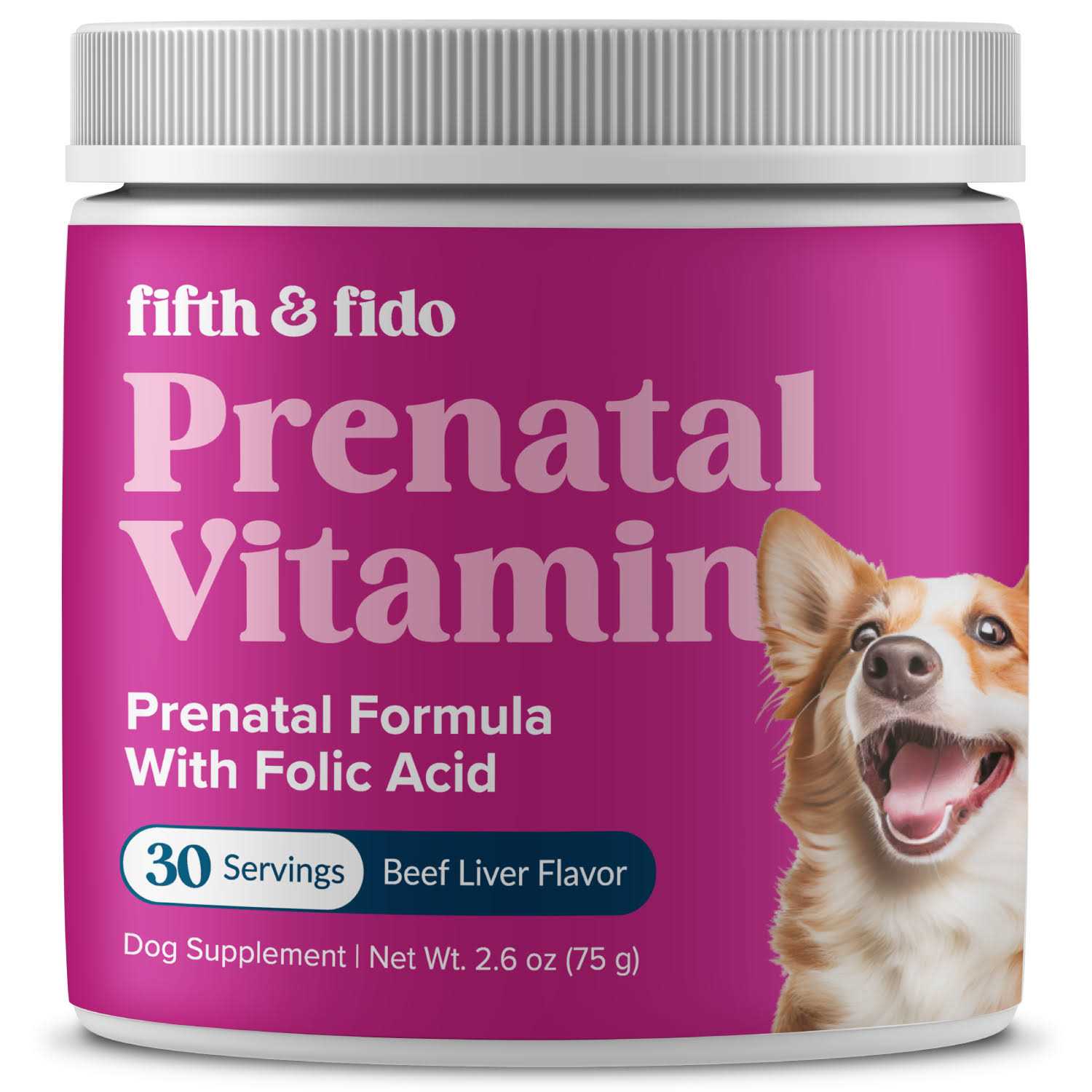 Dog Prenatal Vitamins Prenatal Vitamins for Dogs Prenatal Kit for Pregnant Dogs with Iron, D3 and Folic Acid - Pet Supplies online store