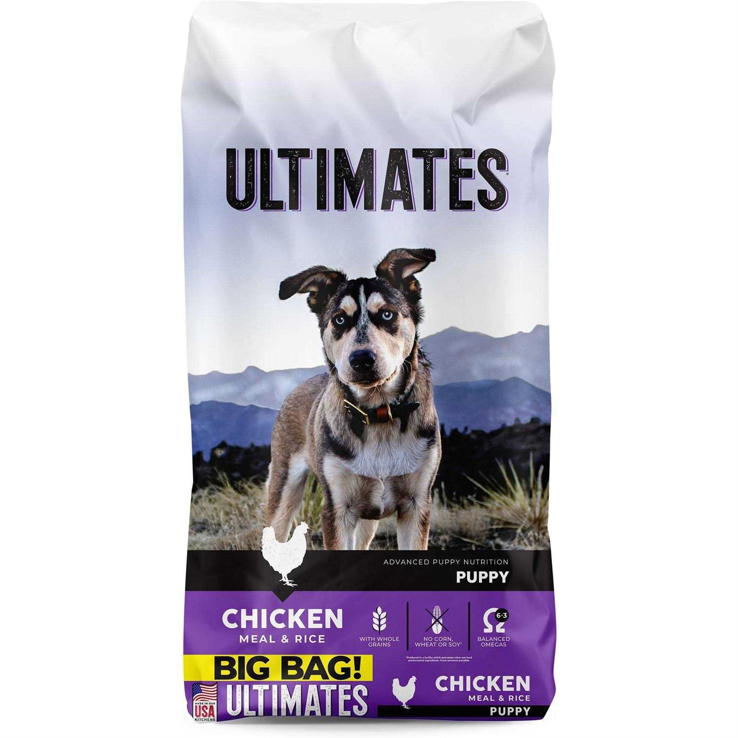 Ultimates Puppy Chicken Meal & Rice Dry Dog Food - Pet Supplies online store