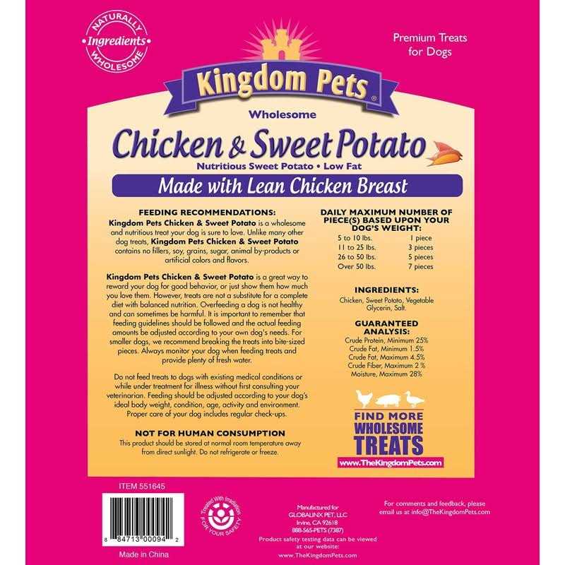 Kingdom Pets Duck & Sweet Potato Jerky Twists - Pet Supplies online store