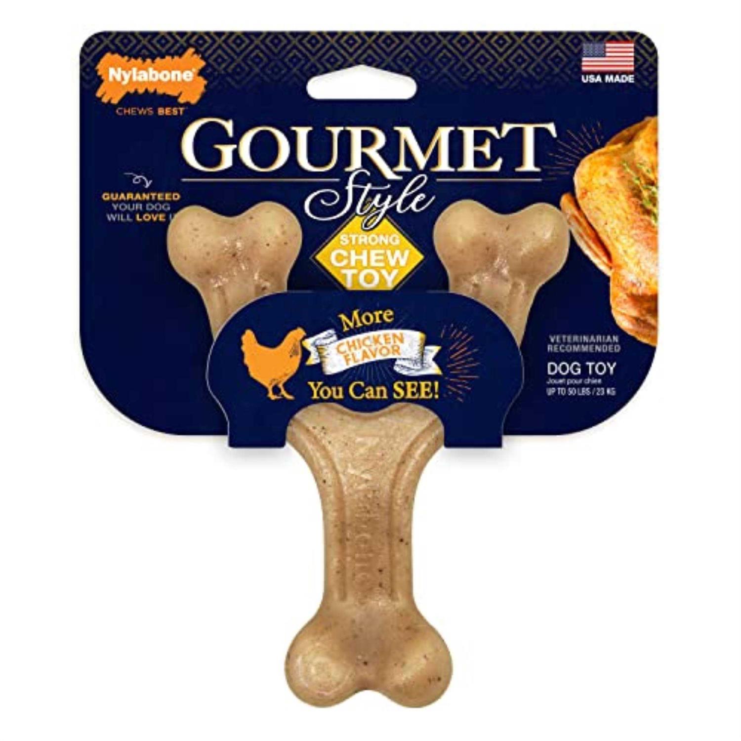 Nylabone Gourmet Style Strong Chew Wishbone Dog Toy - Pet Supplies online store