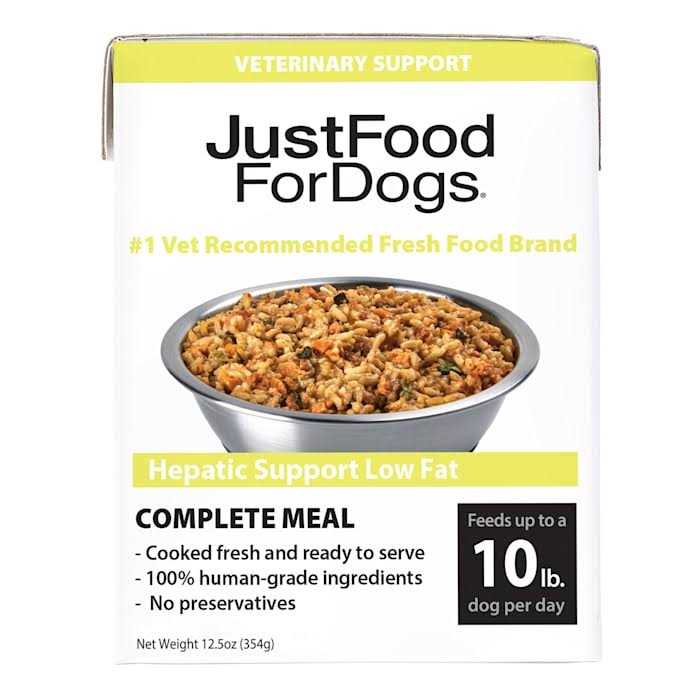 JustFoodForDogs Pantry Fresh Hepatic Support Low Fat Wet Dog Food - Pet Supplies online store