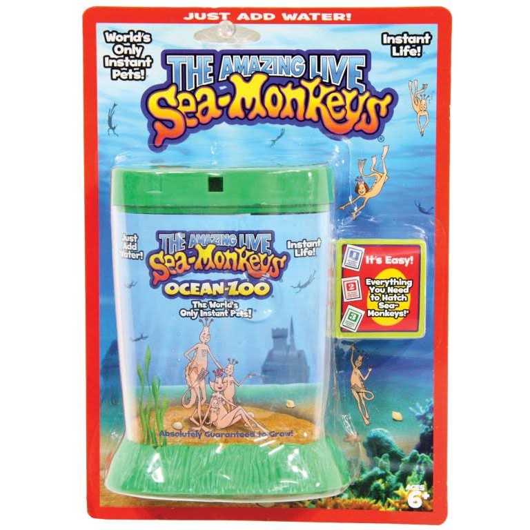 Big Time Toys Sea Monkeys Ocean Zoo Deluxe Kit Set - Pet Supplies online store