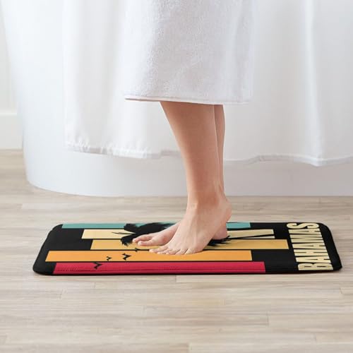 Bahamas Flag Ultra Soft Area Rug for Living Room Indoor Decoration Non Slip Carpet Bedroom Mat Nursery Office Home Decor