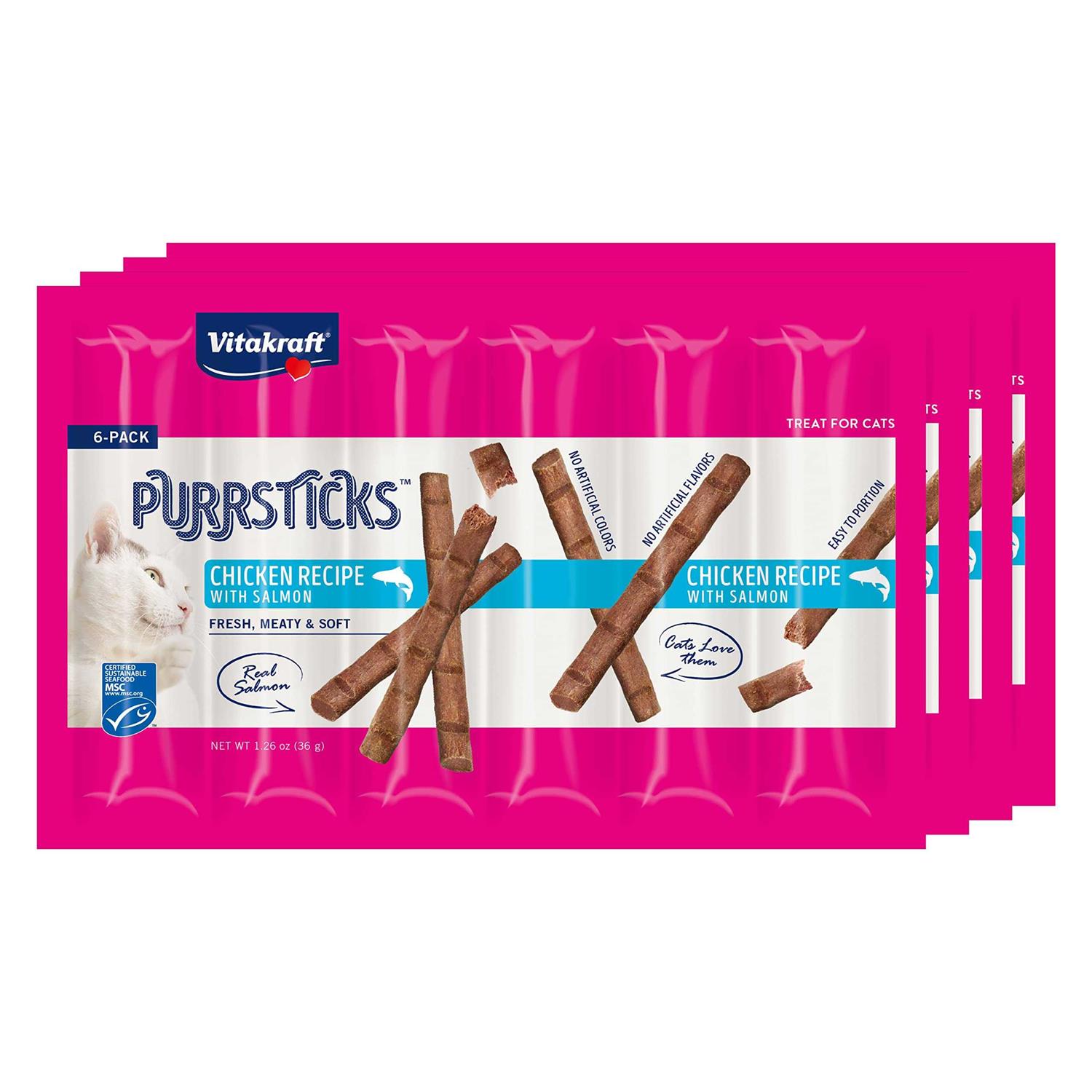Vitakraft PurrSticks Chicken Cat Treats - Pet Supplies online store