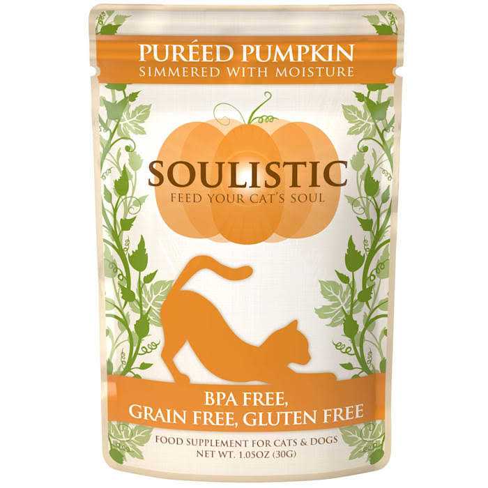 Soulistic Pureed Pumpkin Food Supplement for Cats & Dogs - Pet Supplies online store