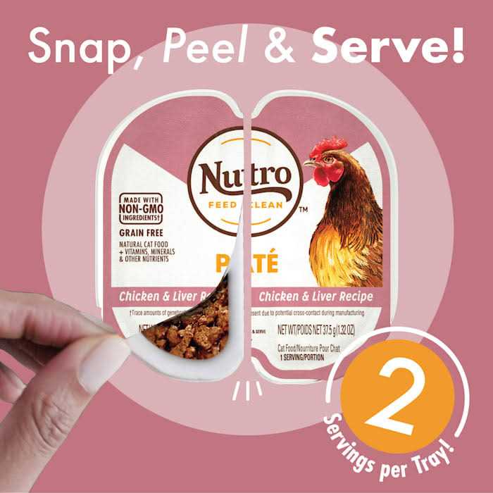Nutro Perfect Portions Cat Food Chicken Liver - Pet Supplies online store
