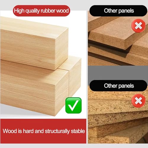 Wall Mounted TV Stand, Solid Wood TV Cabinet Floating Entertainment Media Console Center with 3 Drawers, for 42-70