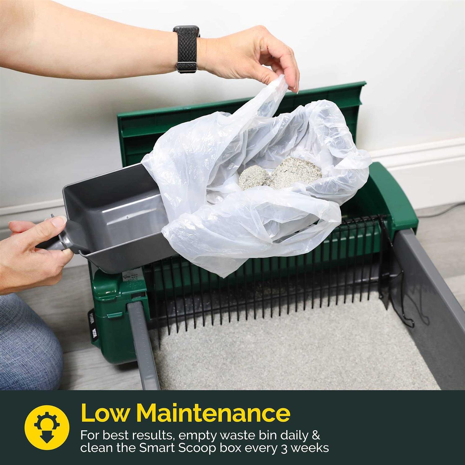 Pet Zone Smart Scoop Automatic Litter Box Value Pack - Pet Supplies online store