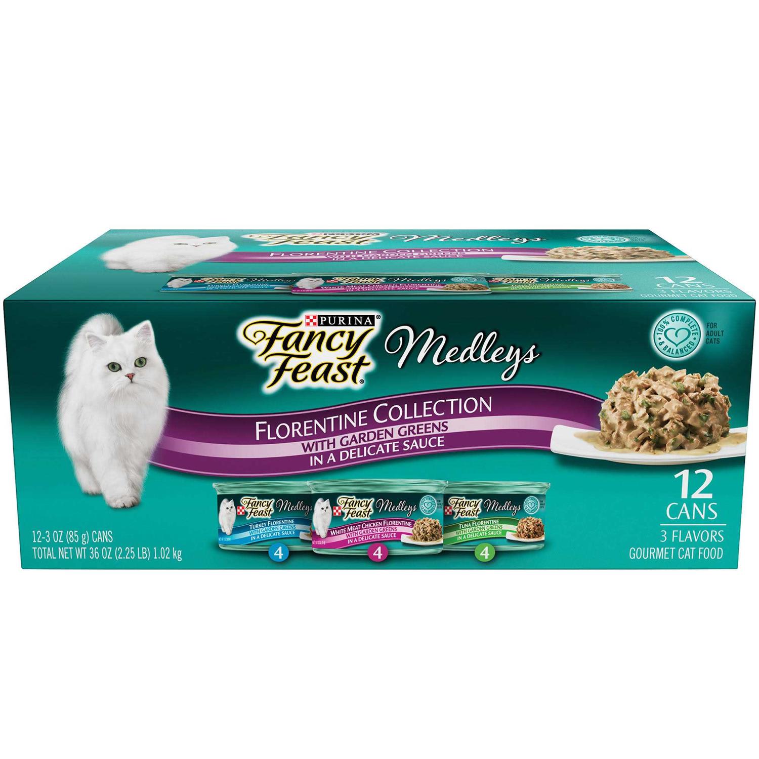 Fancy Feast Medleys Florentine Canned Cat Food - Pet Supplies online store