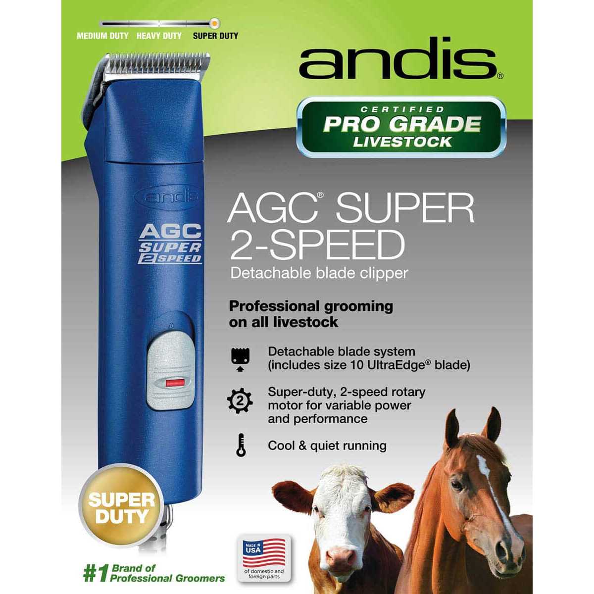 Andis AGC Super 2-Speed Clipper - Pet Supplies online store