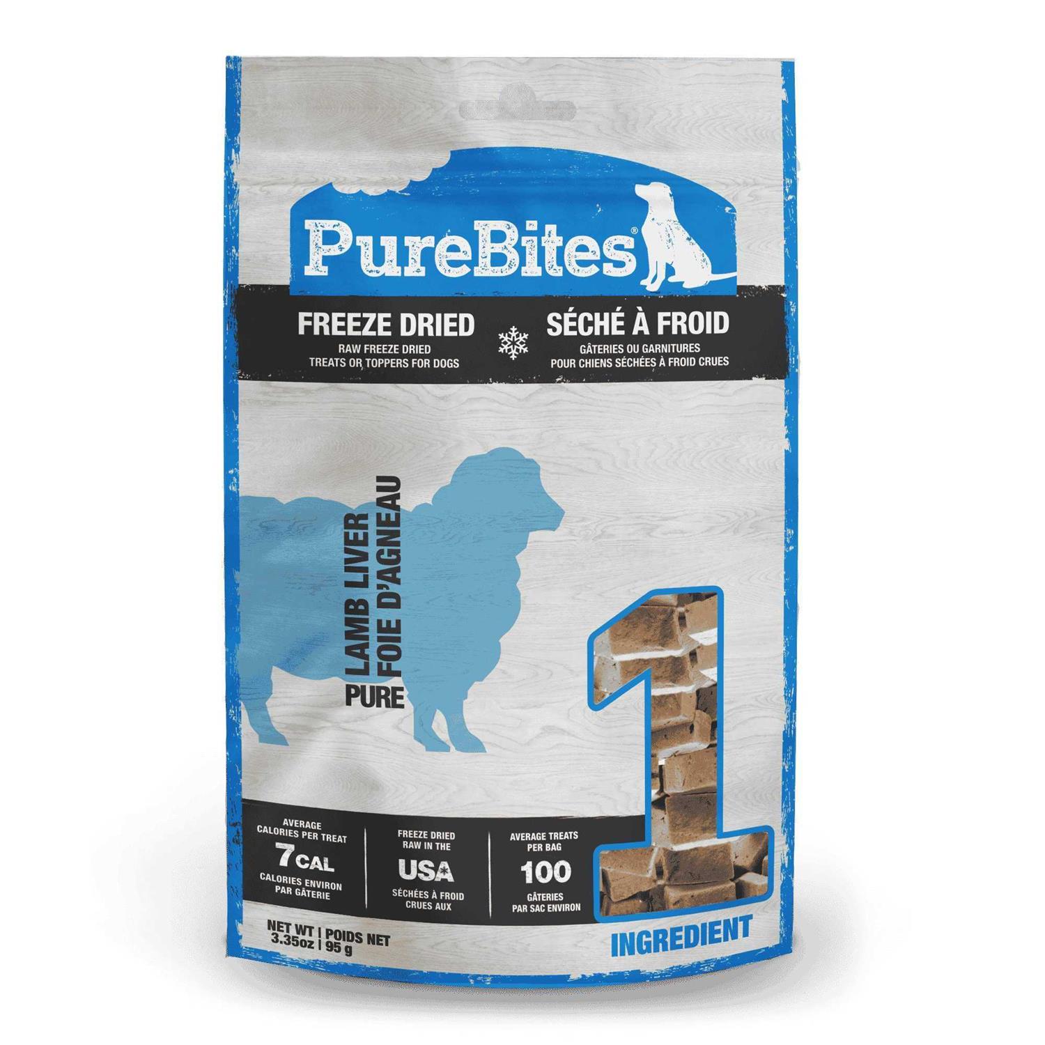 PureBites Freeze Dried Lamb Dog Treats - Pet Supplies online store