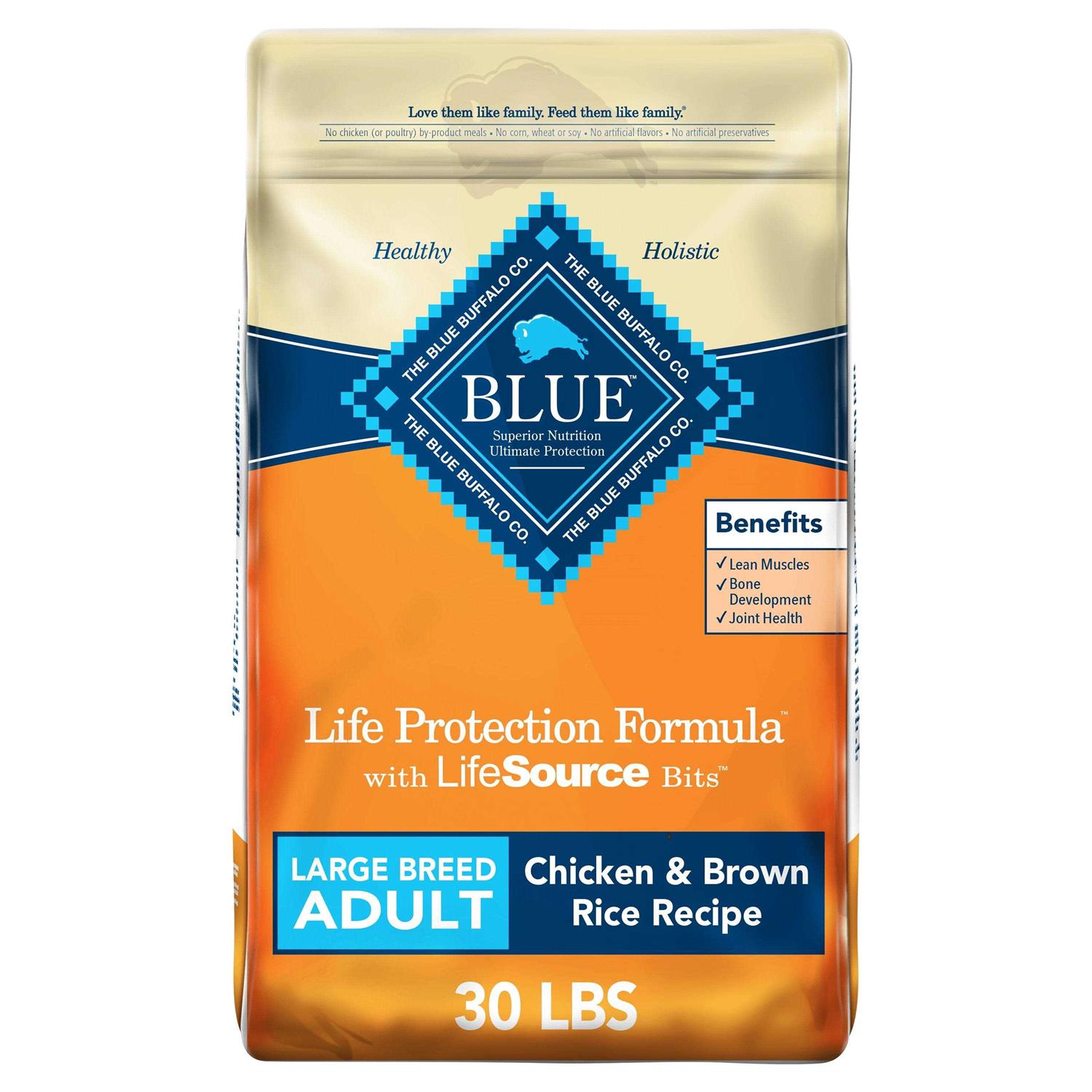 Blue Buffalo Life Protection Formula Fish & Brown Rice Adult Dry Dog Food - Pet Supplies online store