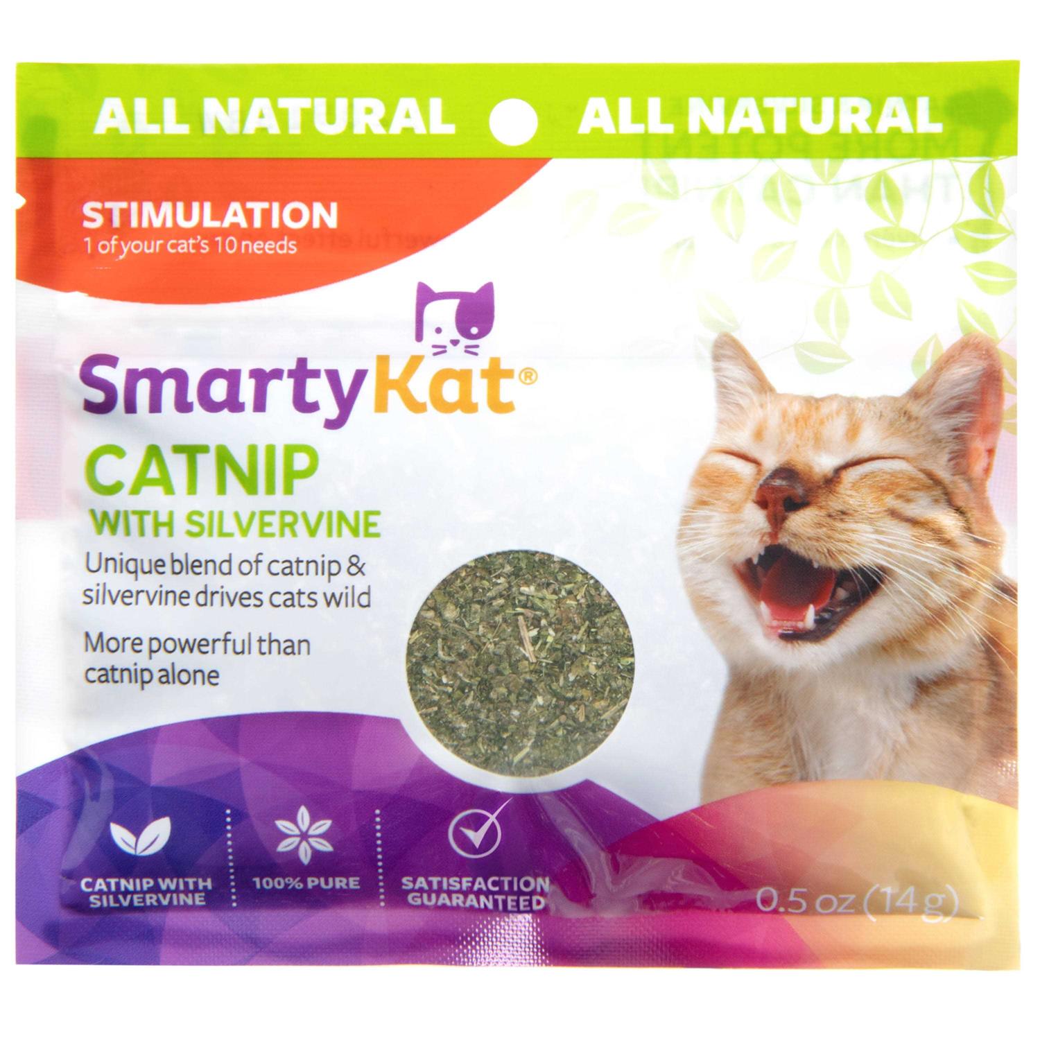 SmartyKat Catnip with Silvervine - Pet Supplies online store