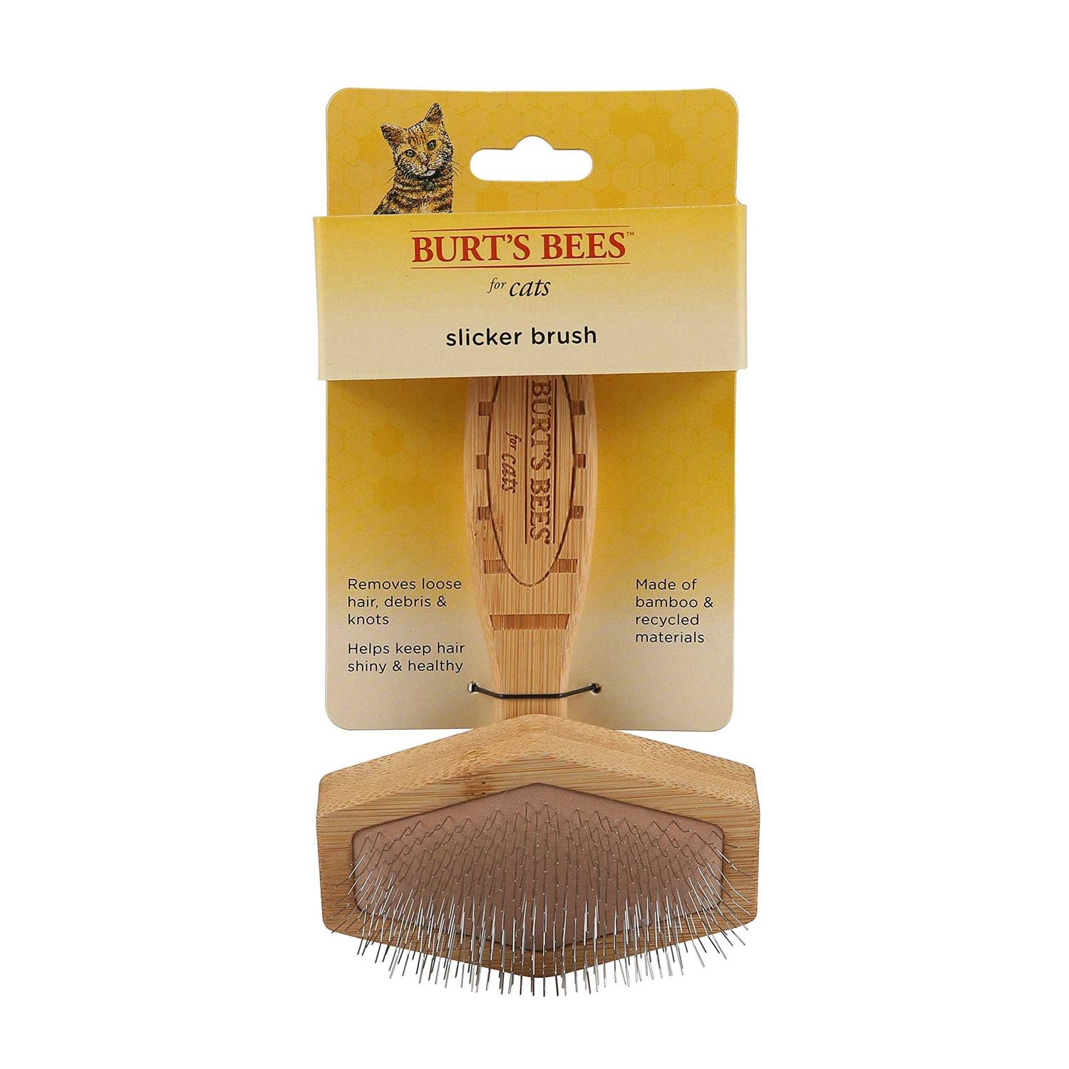 Burt's Bees for Pets Cat Slicker Brush - Pet Supplies online store