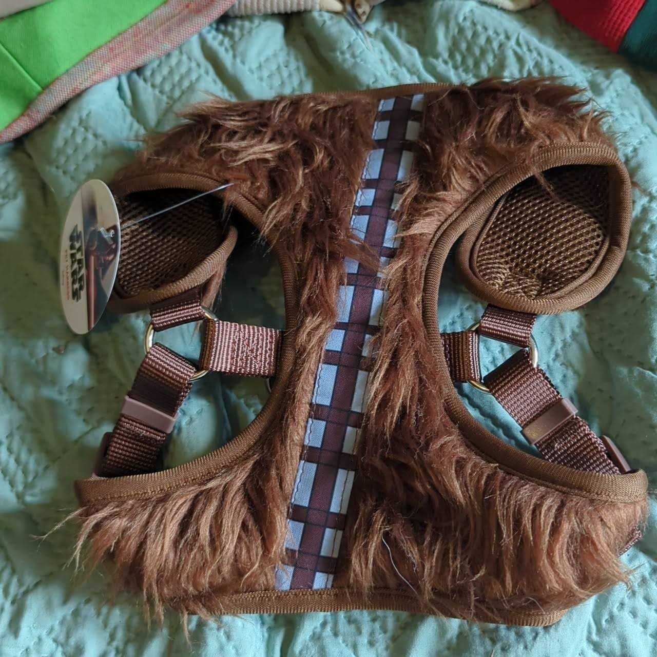 Star Wars Chewbacca Cosplay Dog Harness Dogs Brown - Pet Supplies online store