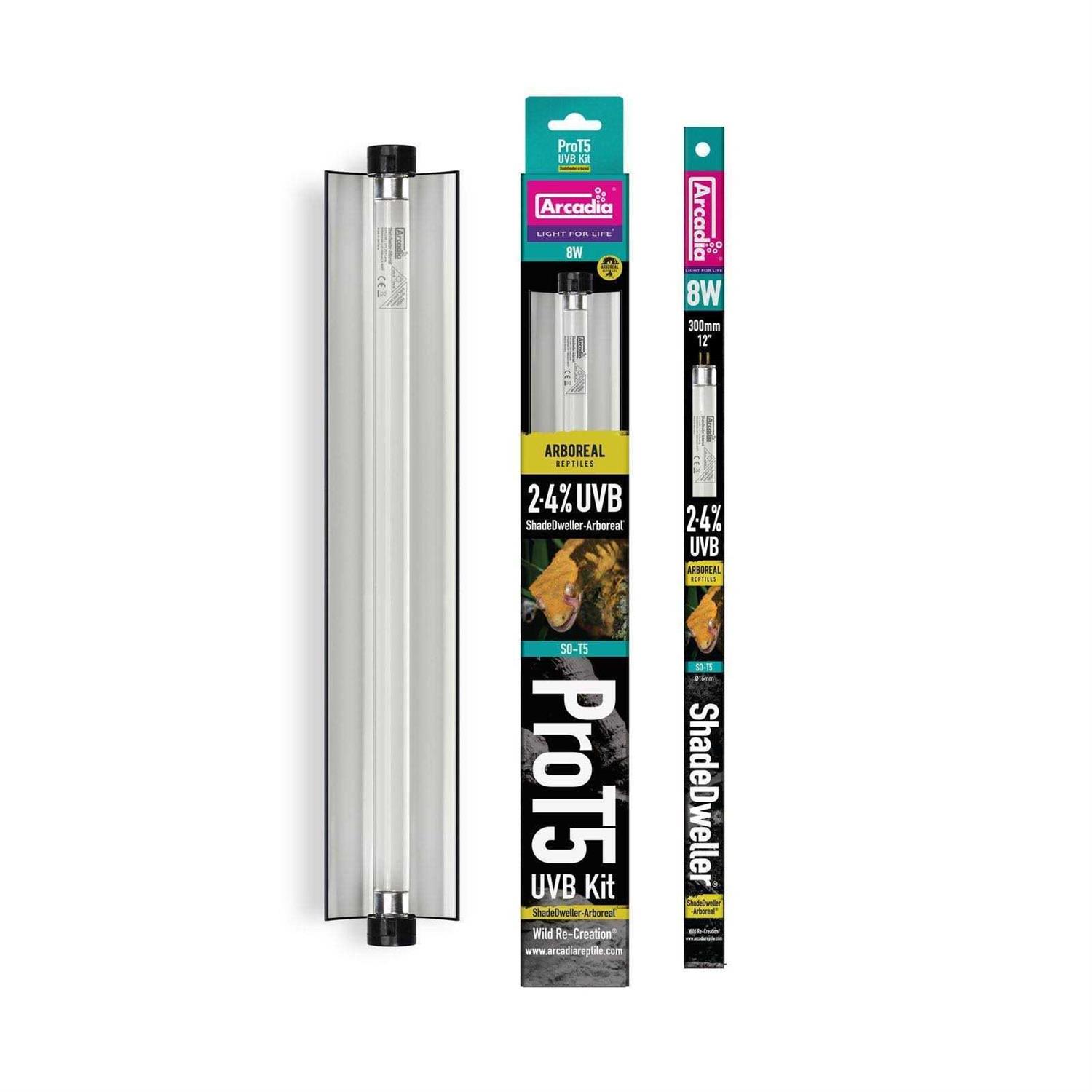 Arcadia ShadeDweller Pro Arboreal T5 UVB Kit - Pet Supplies online store