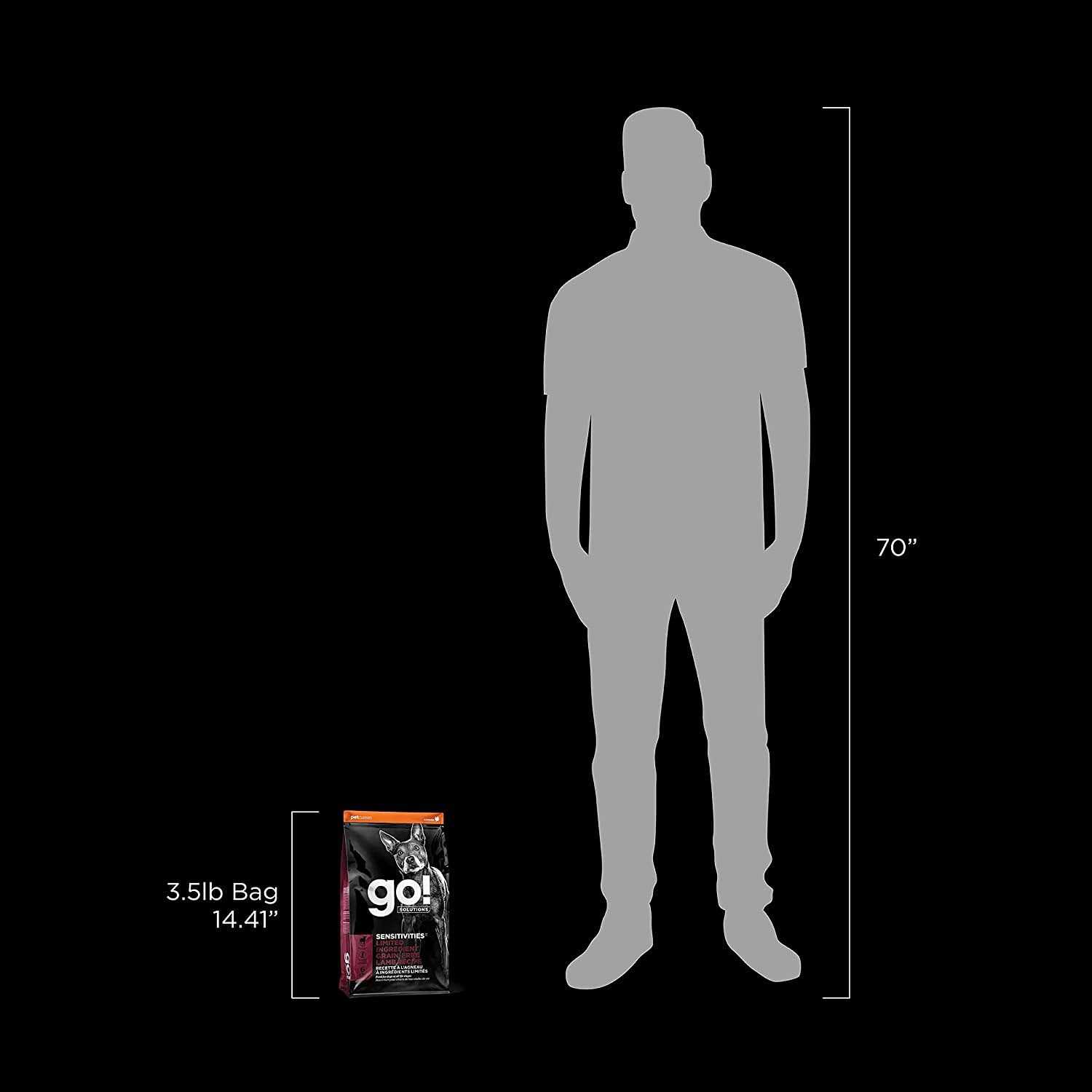 Go! Solutions Sensitivities Limited Ingredient Lamb Grain-Free Dry Dog Food - Pet Supplies online store