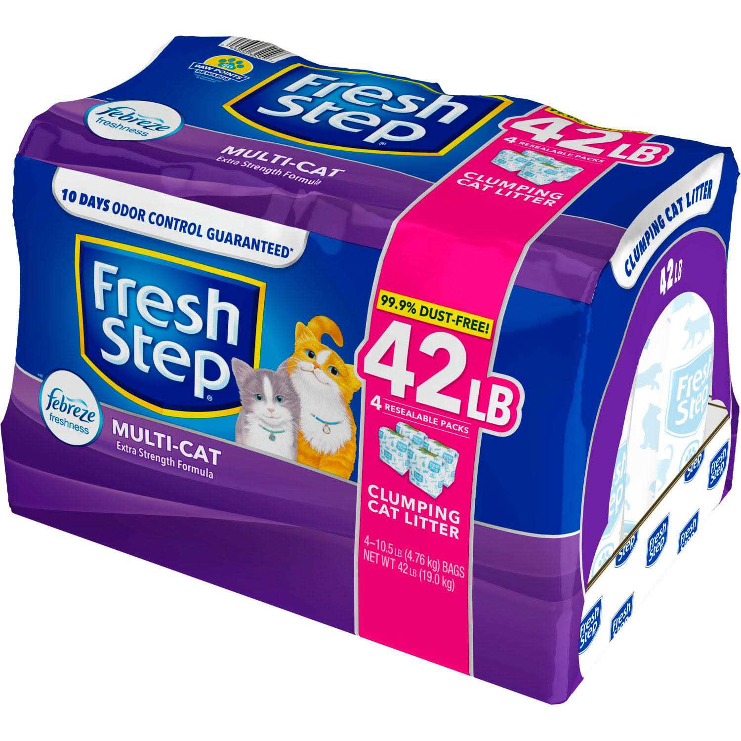 Fresh Step Febreze Scented Multi-Cat Litter - Pet Supplies online store