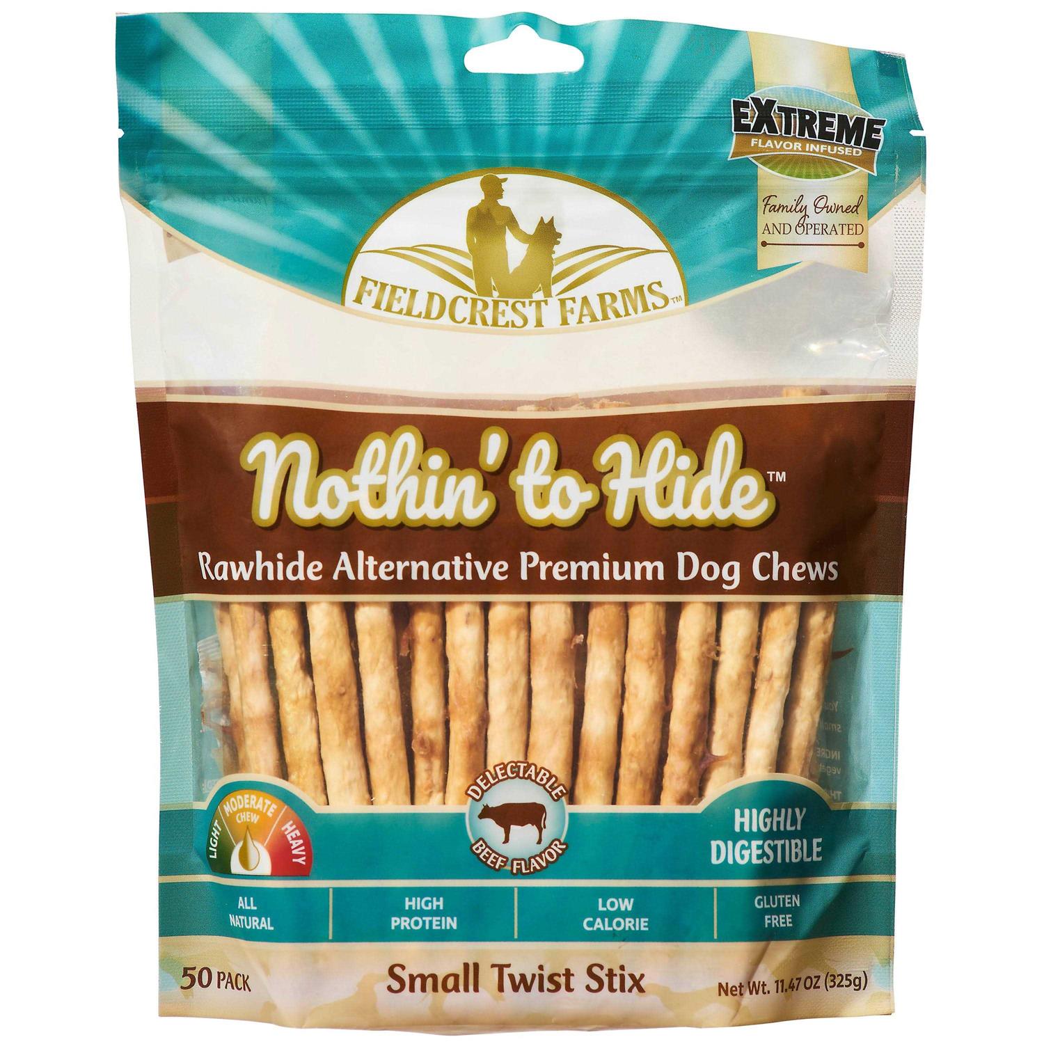 Fieldcrest Farms Nothin' to Hide Twist Stix - Pet Supplies online store