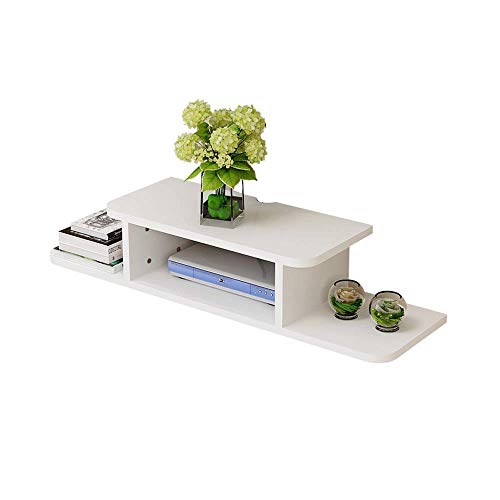 Multifunctional Shelf,Wall Mounted Media Console,Floating Tv Stand Component Shelf, Entertainment Center Unit Functional/a