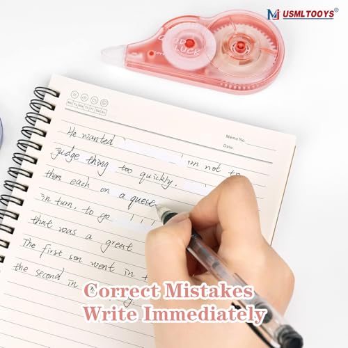 Correction Tape Set, Multi-Purpose Wite Out Tape for School Office, Smooth Simple Quiet Correction Tape, Convenient placed instant fixes(Green)