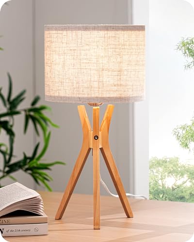 EDISHINE Tripod Table Lamp, 17.5