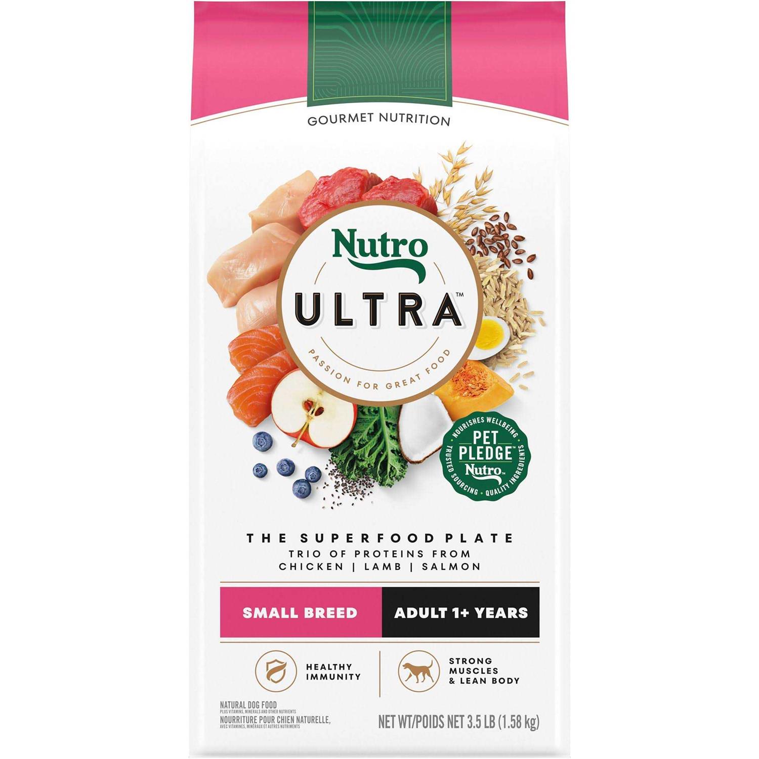 Nutro Ultra Small Breed Adult Dry Dog Food - Pet Supplies online store
