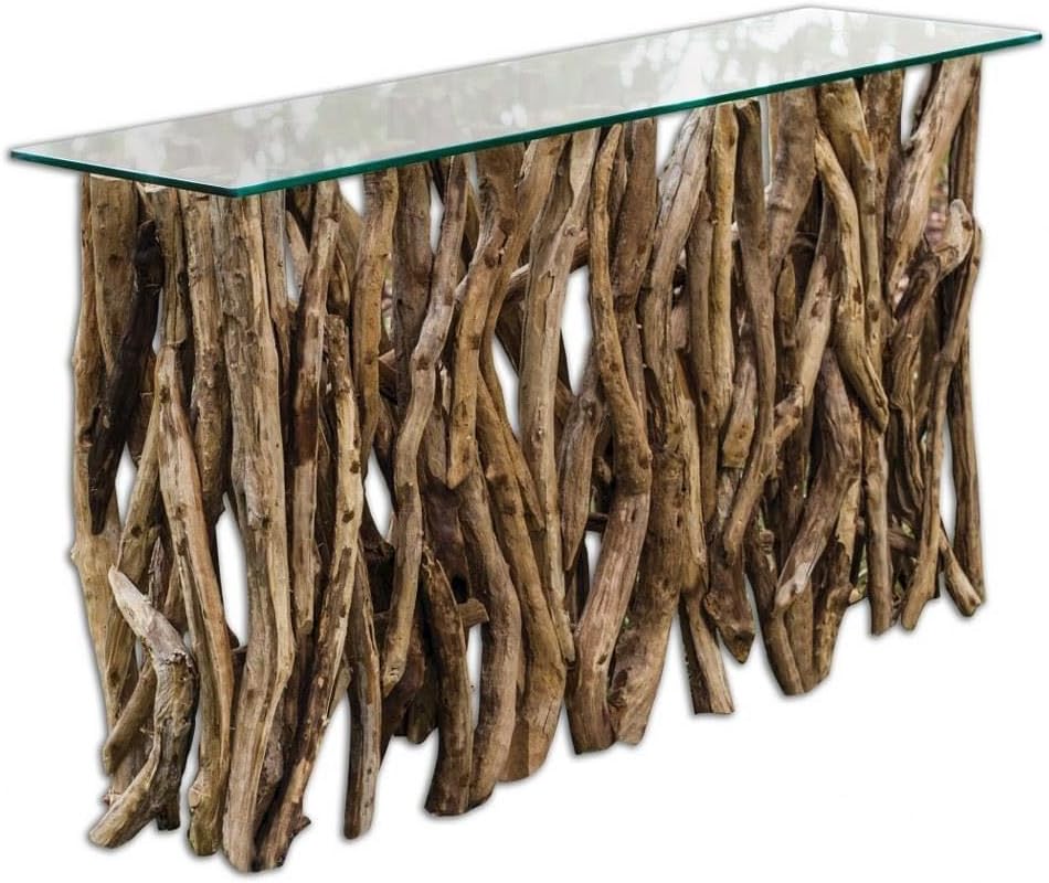 Teak Wood - 59 inch Console