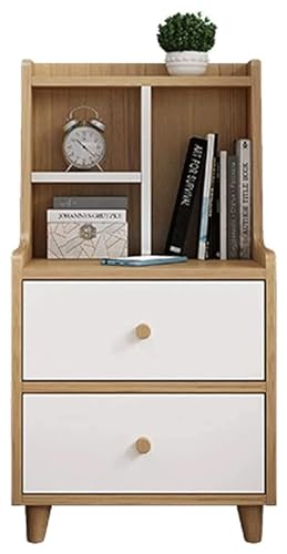 Nightstands Solid Wood Bedside Table with Drawers Bedside Cabinet for Home Bedroom Apartment Bedside Dresser Small Storage Rack Storage(65 * 40 * 34cm)