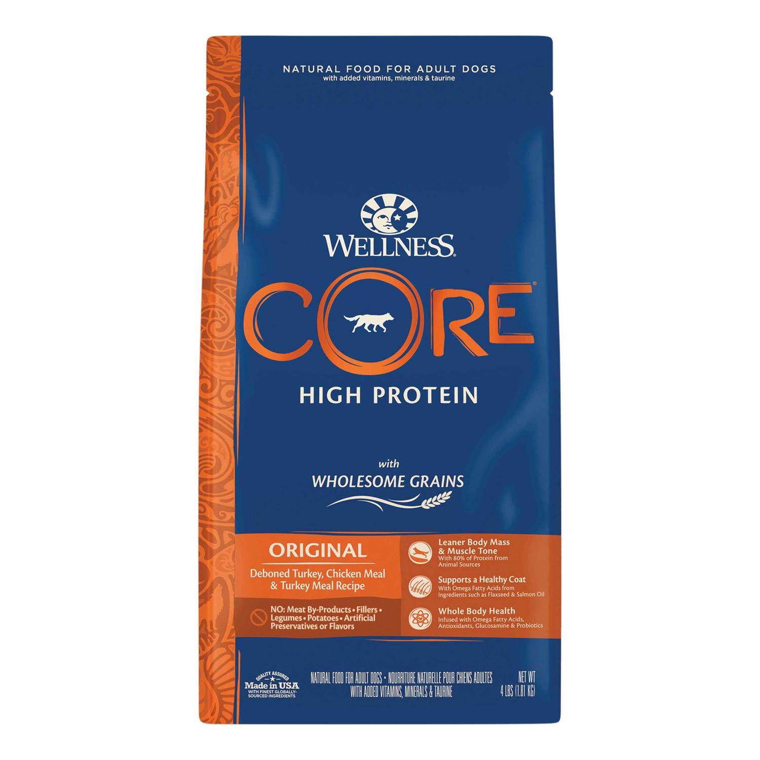 Wellness CORE High Protein Wholesome Grains Original Recipe Dry Dog Food - Pet Supplies online store