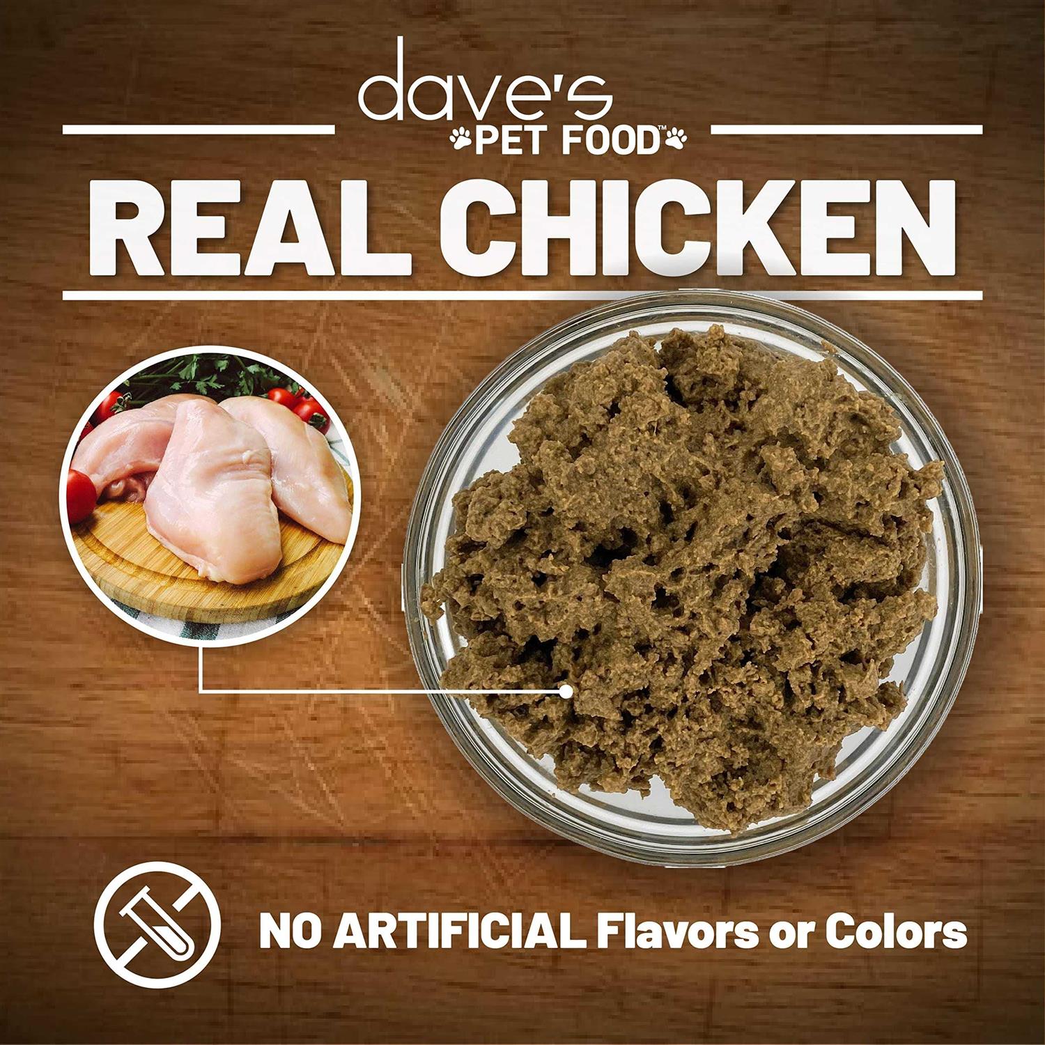 Dave's Pet Food Restricted Phosphorus Diet Chicken Canned Cat Food - Pet Supplies online store