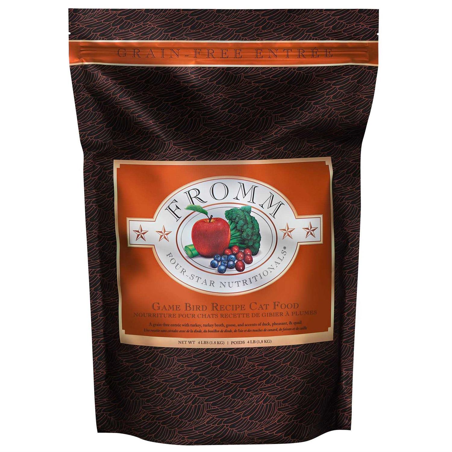 Fromm Four-Star Game Bird Cat Food - Pet Supplies online store