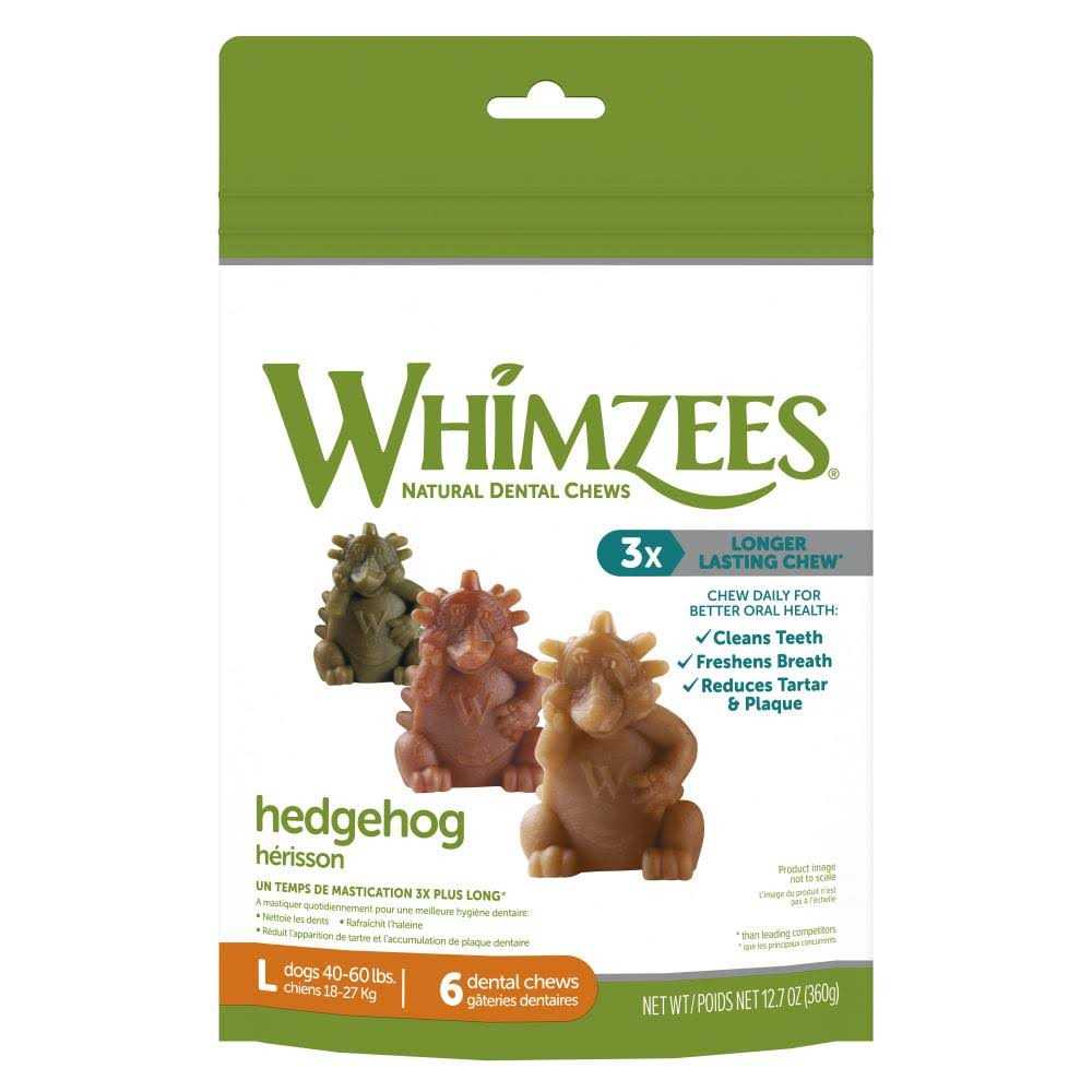 Whimzees Hedgehog Dental Dog Treats - Pet Supplies online store
