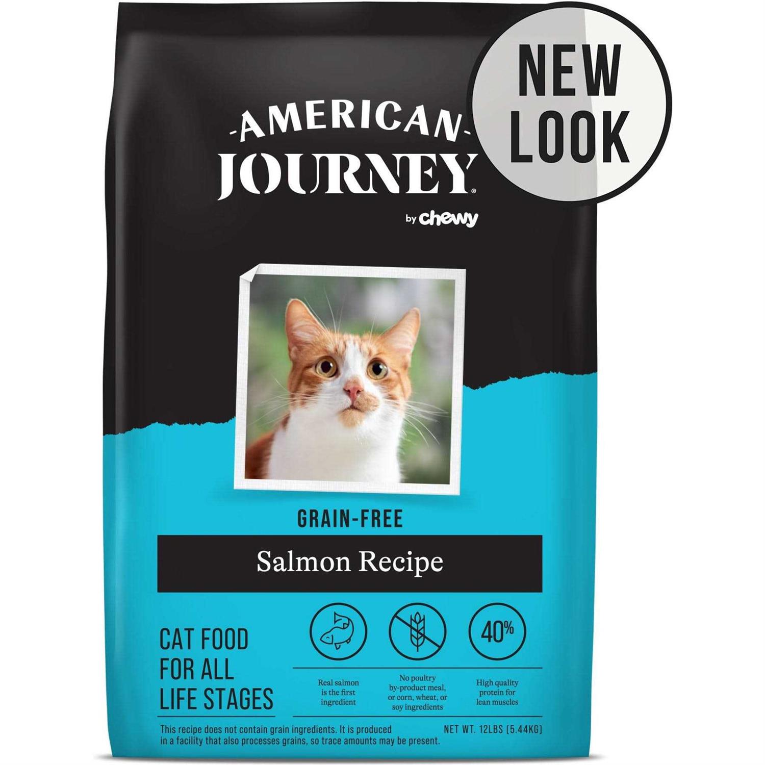 American Journey Recipe Salmon Grain-Free Dry Cat Food - Pet Supplies online store