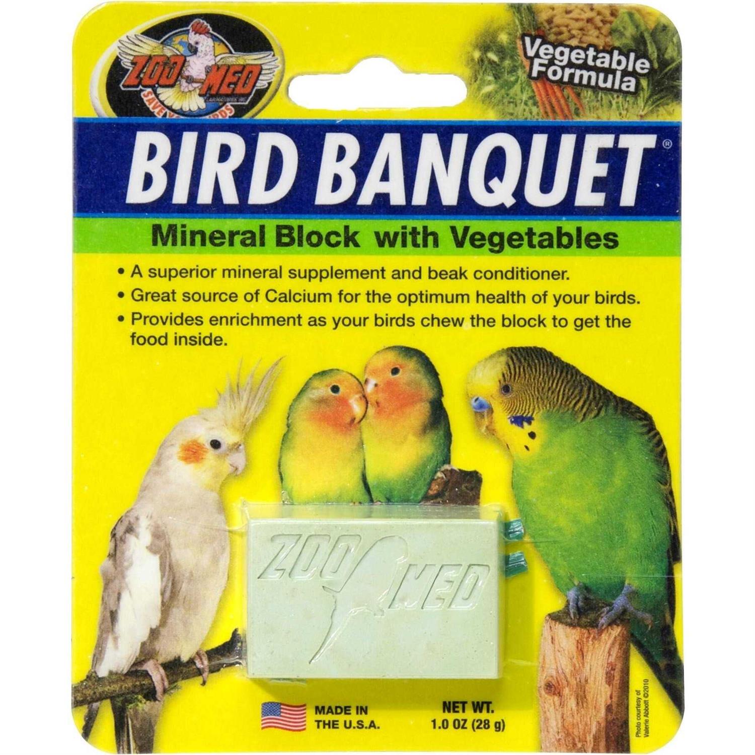 Zoo Med Bird Banquet Mineral Block - Pet Supplies online store