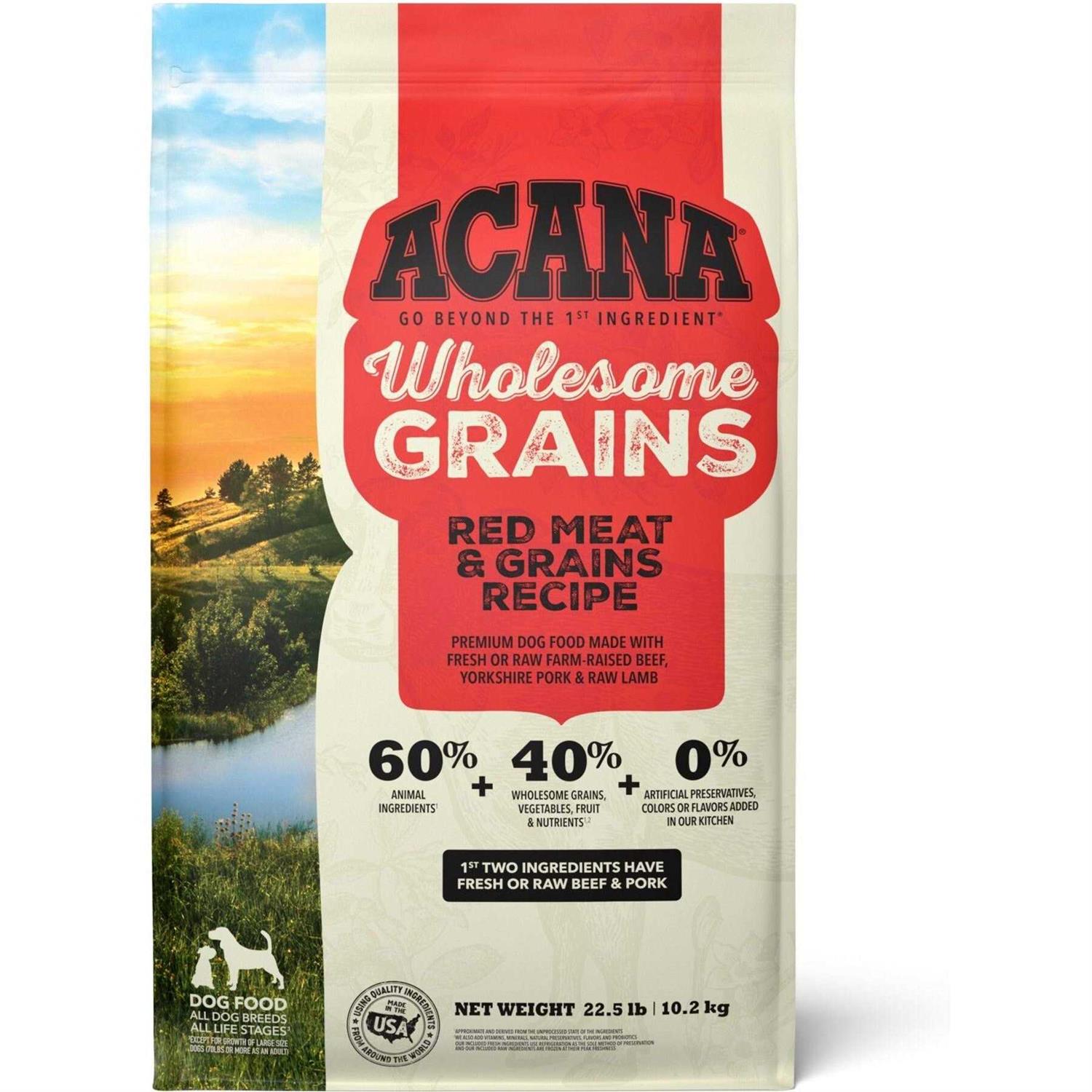 Acana Recipe Wholesome Grains Dry Dog Food - Pet Supplies online store