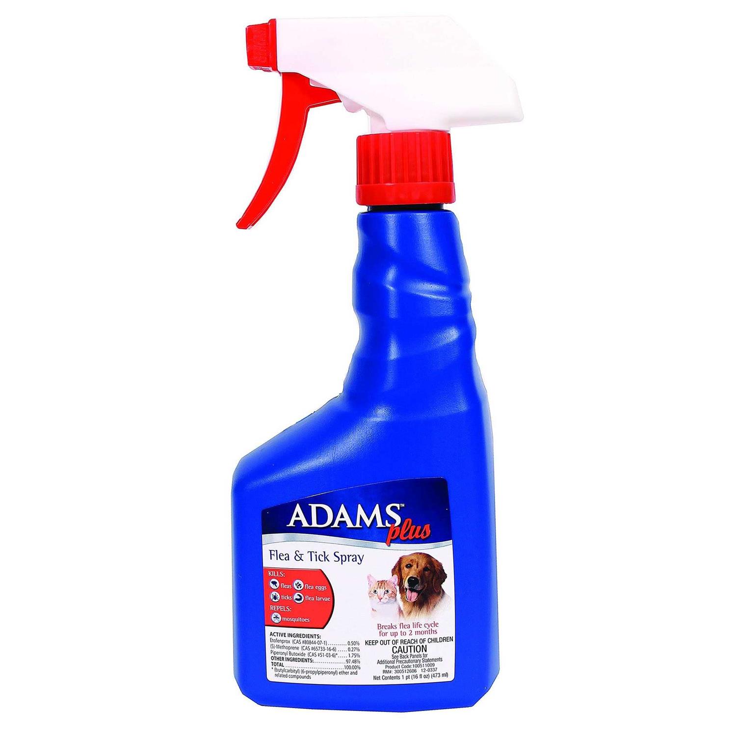Adams Plus Flea Tick Spray - Pet Supplies online store