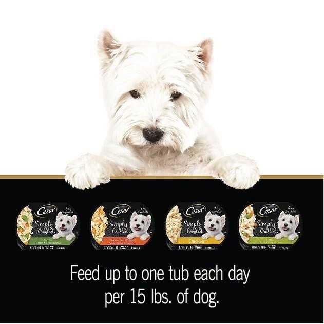 Cesar Simply Crafted Chicken - Pet Supplies online store