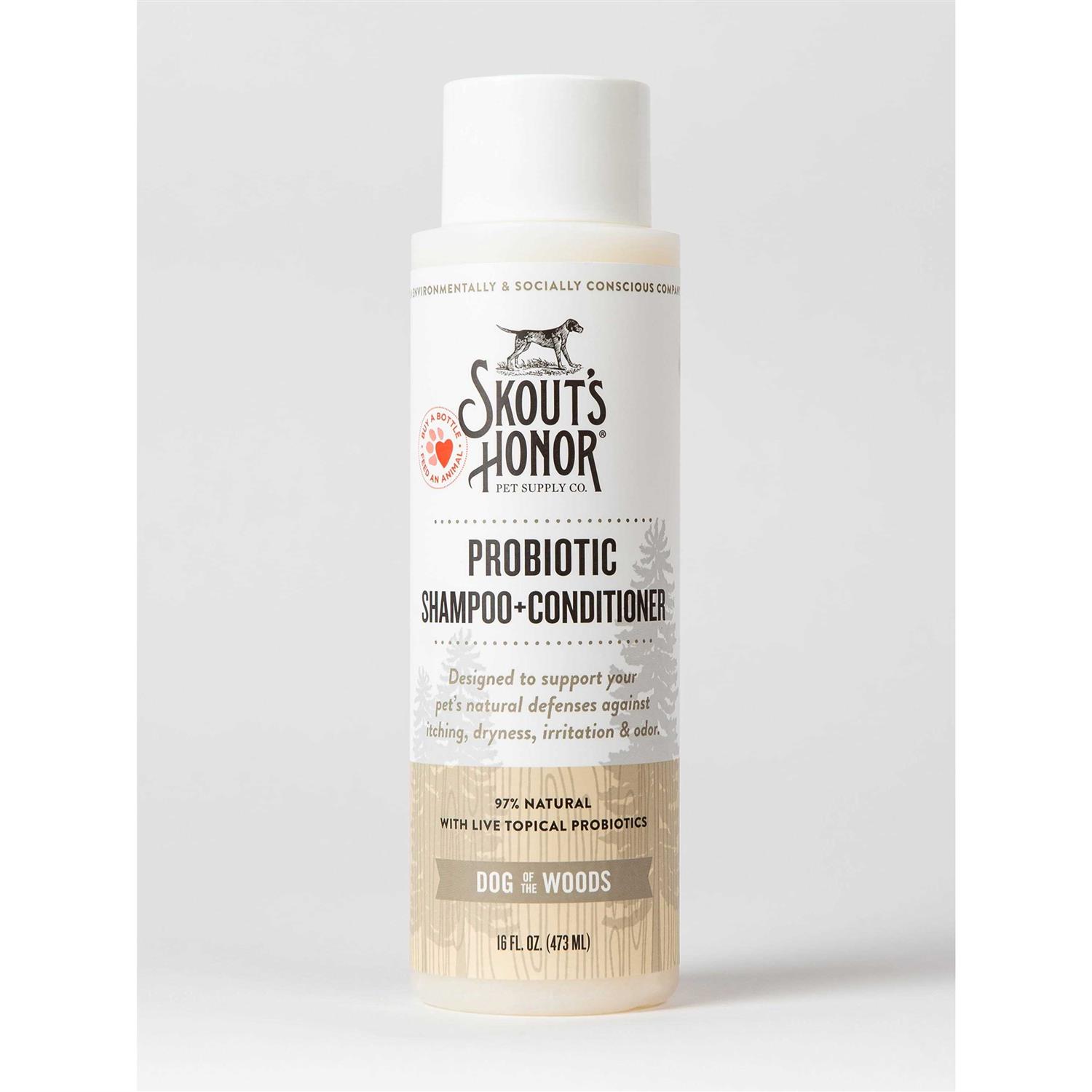 Skout's Honor Probiotic Shampoo Conditioner Dog of the Woods - Pet Supplies online store