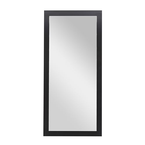 Deco 79 Wooden Room Wall Mirror Entryway Mirror, Wall Mounted Mirror 32