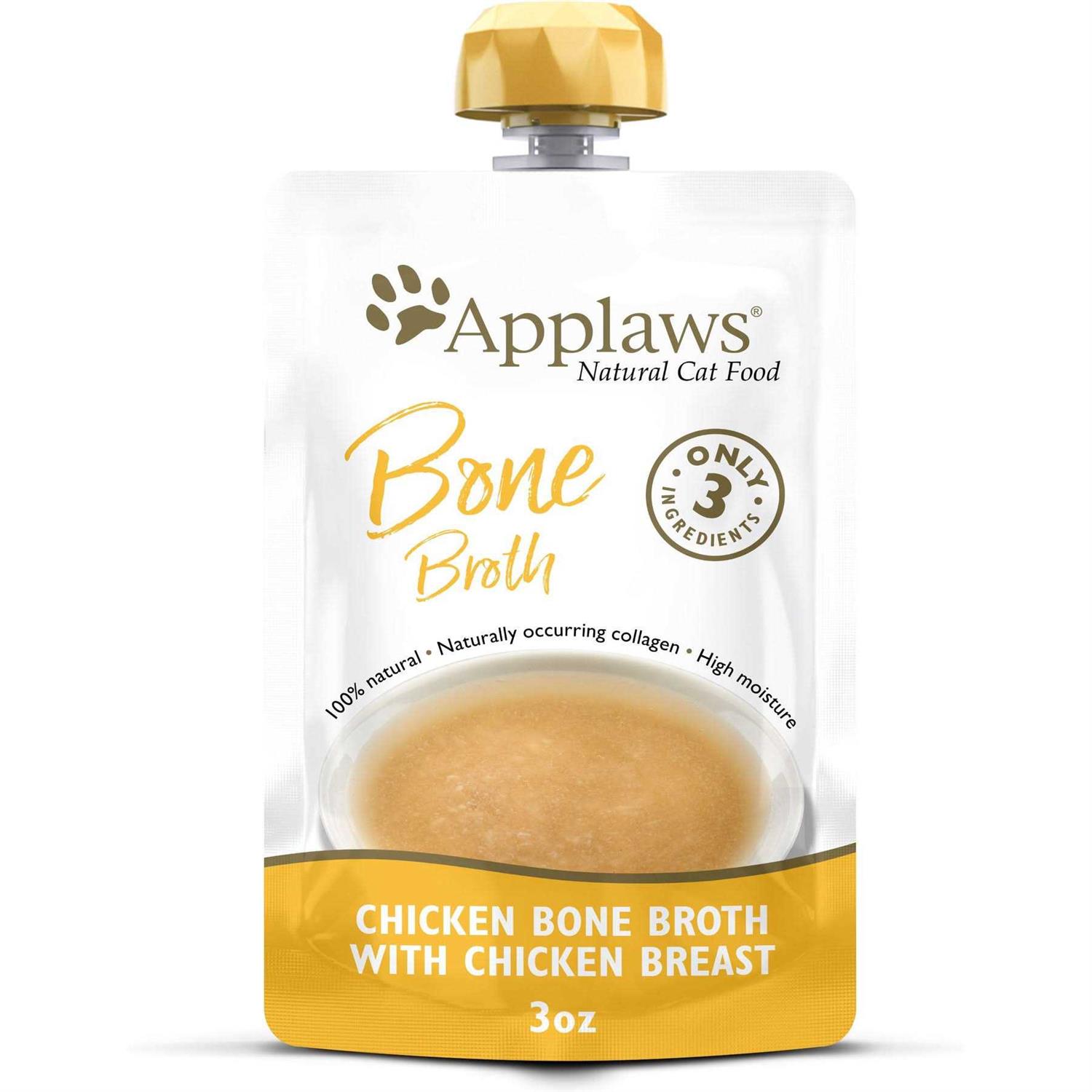 Applaws Chicken Broth with Chicken Breast Bone Broth Wet Cat Food - Pet Supplies online store