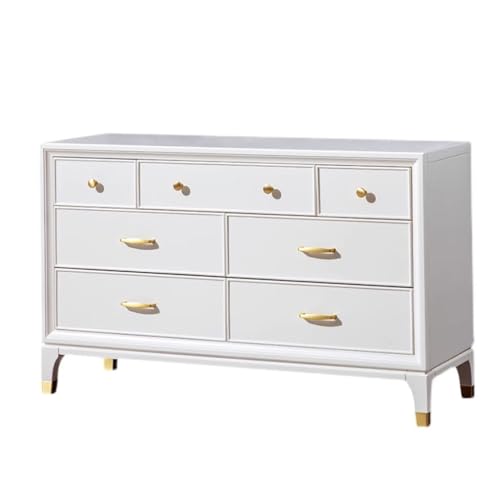 Bufetera Entrance Hall Cabinet Living Room Storage Cabinet Light Luxury Sideboard Storage Cabinet Solid Wood Drawer Cabinet(A)