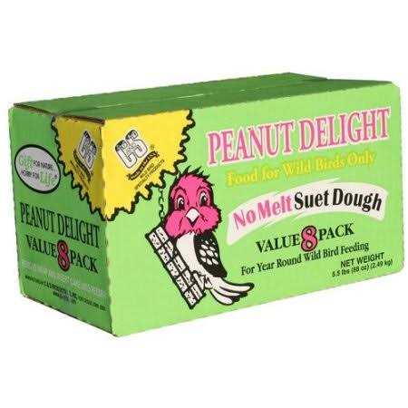 C&S Products Peanut Delight Suet Value Pack - Pet Supplies online store