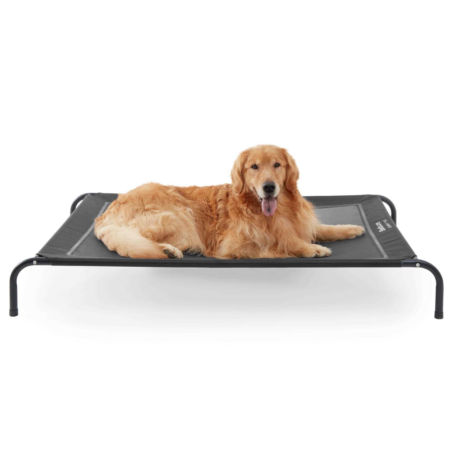 Bedsure Large Elevated Cooling Outdoor Dog Bed Raised Dog Cots Beds for Large Dogs - Pet Supplies online store