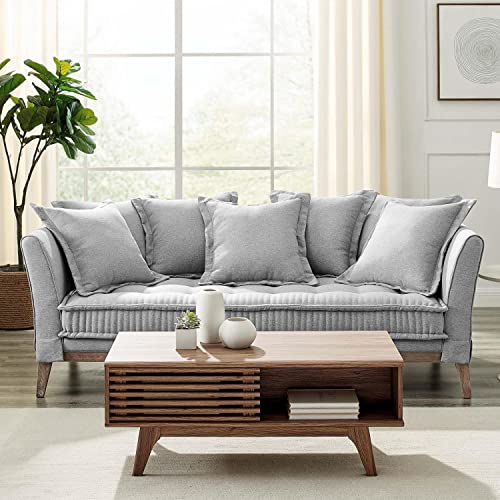 Modway Rowan Sofas, Light Gray