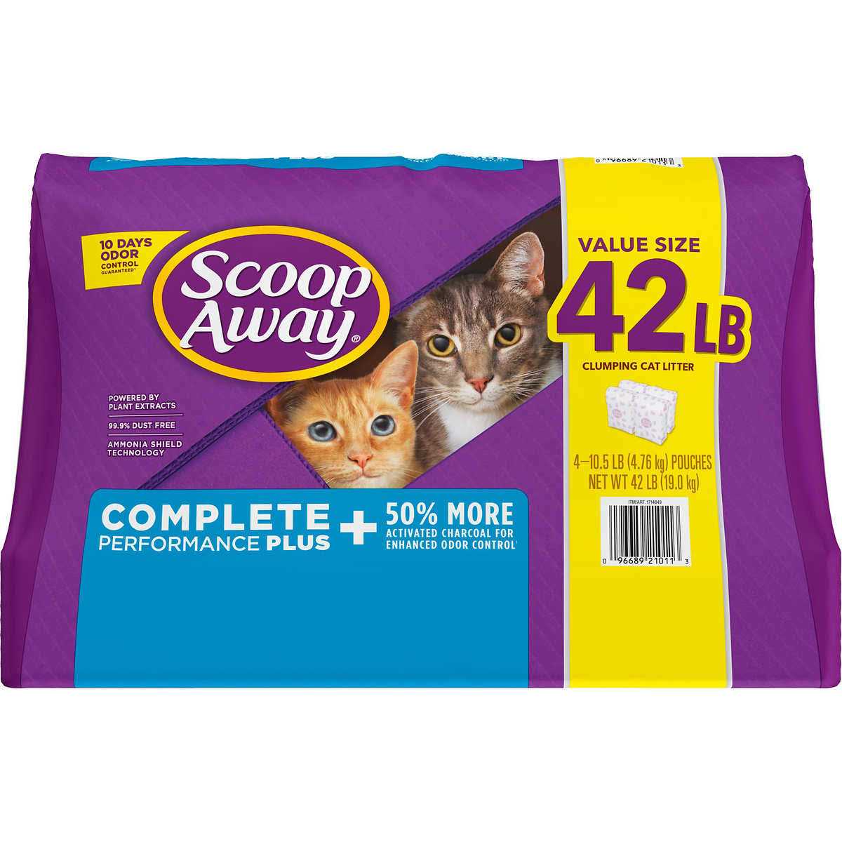 Scoop Away Complete Performance Plus Clumping Cat Litter - Pet Supplies online store